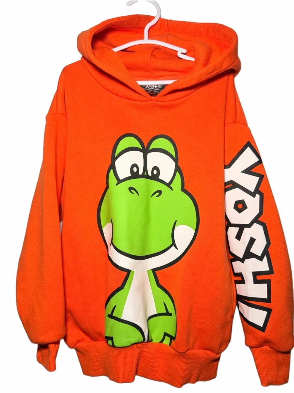 Universal studios Yoshi Hoodie Youth XS Orange Super Nintendo World